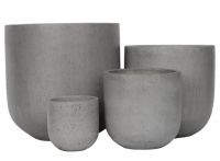 Odesha Egg Pot - Grey